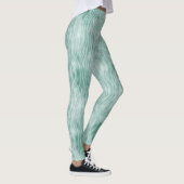 munt zebra print leggings (Rechts)