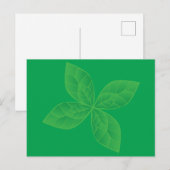 Muntblaadjes Briefkaart (Voorkant / Achterkant)