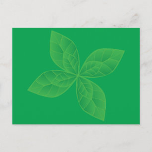 Muntblaadjes Briefkaart