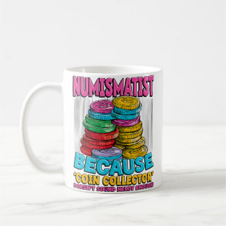 Muntcollectiefan Ancient Muntverzamelaar Nerd  Koffiemok