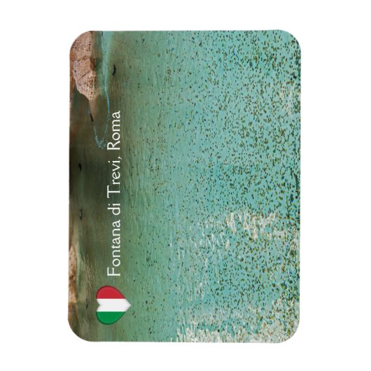 Munten in Trevi-fontein - Rome, Italië Magneet (Verticaal)
