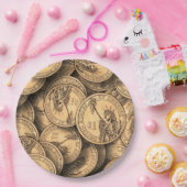 Munten Papieren Bordje (Feest)