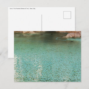 Munten uit de Berg Trevi - Rome, Italië Briefkaart