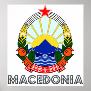 Munten uit Macedonië Poster
