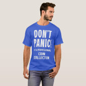 muntenverzamelaarster t-shirt (Voorkant volledig)