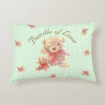 Muntgroene Vintage Teddydbeer Slaapkamer