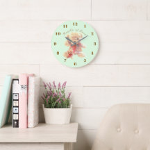 Muntgroene Vintage Teddydbeer Slaapkamer