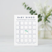 muntparaplu | Baby shower Bingo Game Kaart (Staand voorkant)