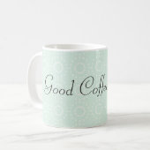  muntpatroon goede koffie Mok (Voorkant links)