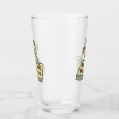 Muntverzamelaar Numismatist Glas (Links)