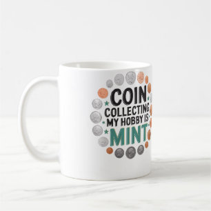 Muntverzamelaar Numismatist Numismatiek Munt Verza Koffiemok