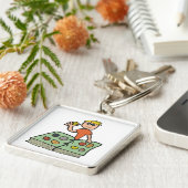 Muntverzamelaar Numismatist Sleutelhanger (Zijkant)