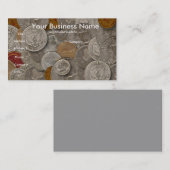 Muntverzamelaars, visitekaartje (Voorkant / Achterkant)