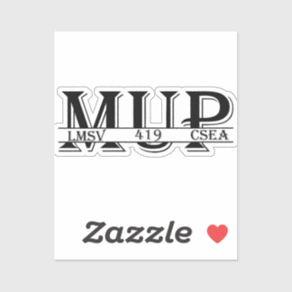 Mup-sticker Sticker