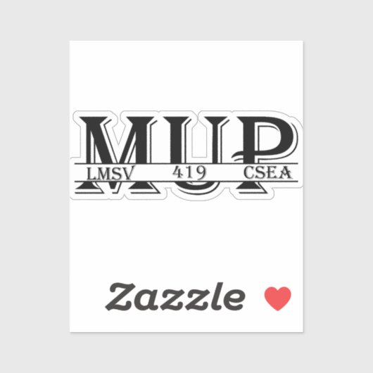 Mup-sticker Sticker (Vel)