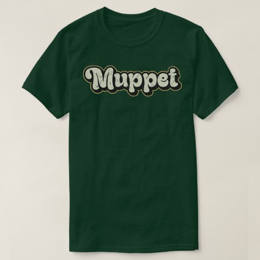 Muppet Tekst T-shirt (Design voorkant)