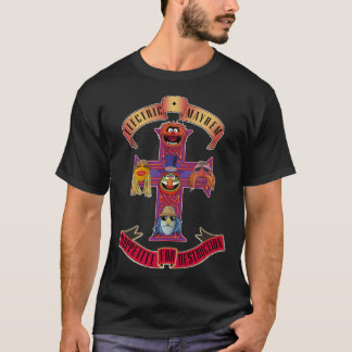 Muppetite voor vriend van wanorde retro t-shirt