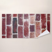 Mur Brown en brique (Serviette de bain)