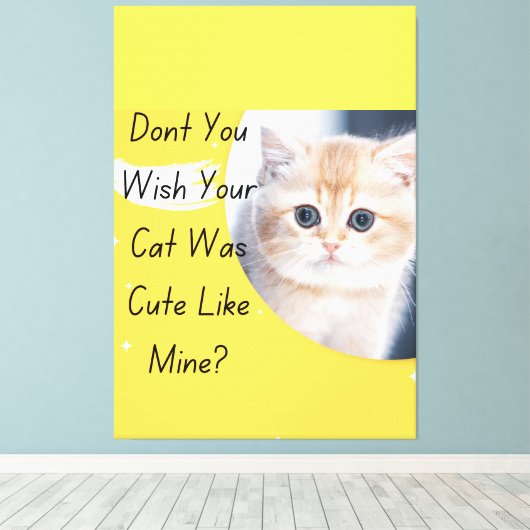 Mur d'art en toile étiré suspendu (Insitu (Plancher de Bois))