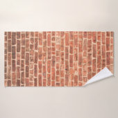 Mur de brique avec dégradé foncé à Bottombrick, mu (Serviette de bain)