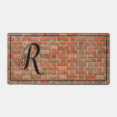 Mur de briques monogramme (Recto)