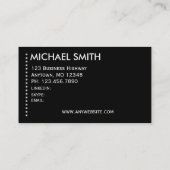 Mur de Camo - carte de visite (Dos)