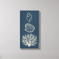 Mur de corail de mer toile d'art
