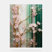 Mur de fleurs de cerisiers (Recto)