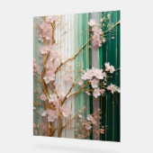 Mur de fleurs de cerisiers (Angle)