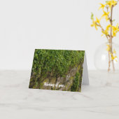 Mur De Ivy Penser De Vous Carte (Fleur jaune)