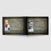 Mur de pierre Photo Cadre Memorial Livre d'invité (Complet)