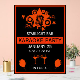 Mur de promotion Karaoke