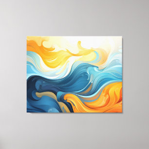 Mur de toile Abstrait
