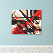Mur de toile Abstrait (Insitu (Plancher de Bois))