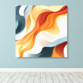 Mur de toile Abstrait (Insitu (Plancher de Bois))