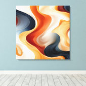 Mur de toile Abstrait (Insitu (Plancher de Bois))