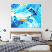 Mur de toile Abstrait (Insitu(Chambre))