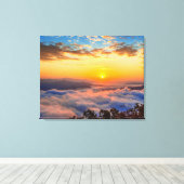 Mur de toile Art-Sunrise (Insitu (Plancher de Bois))