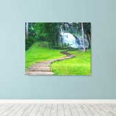 Mur de toile Art-Thaïlande (Insitu (Plancher de Bois))