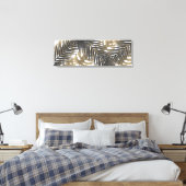 Mur de toile Feuille Art-Tropical (Insitu(Chambre))