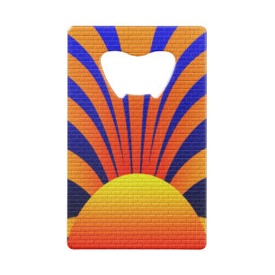Mur du coucher du soleil