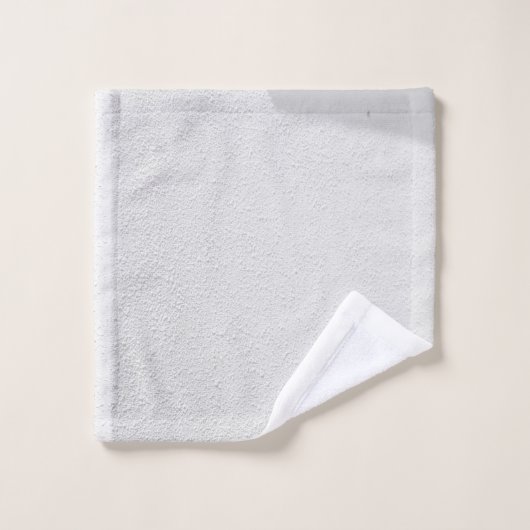 Mur en béton blanc (Gant de toilette)