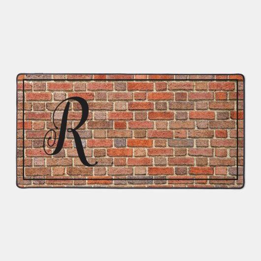 Mur en brique monogramme (Recto)