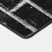 Mur en briques noir et blanc (Coin)