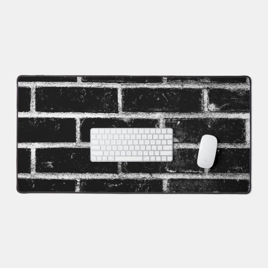 Mur en briques noir et blanc (Clavier et souris)