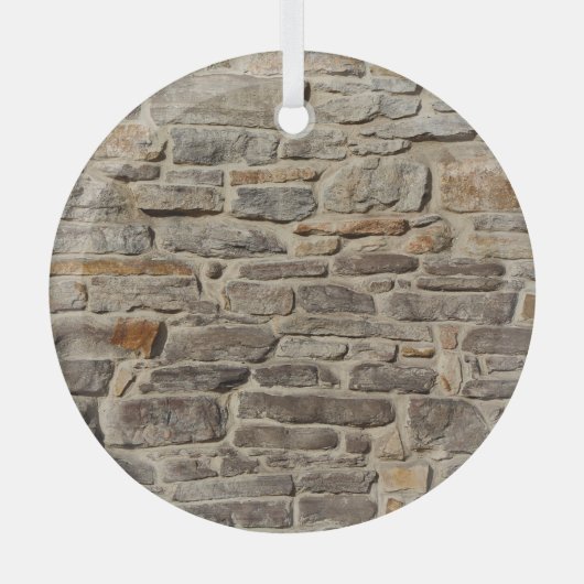 Mur en pierre rustique, décoration texturée (Recto)