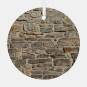 Mur en pierre rustique, décoration texturée (Verso)