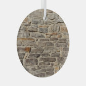 Mur en pierre rustique, décoration texturée (Avant droite)