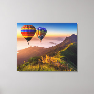 Mur en toile Art-Ballons à air chaud
