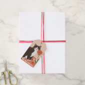 Mur-Mur with Love Custom Cute Happy Cat Cadeaulabel (Met Touw)